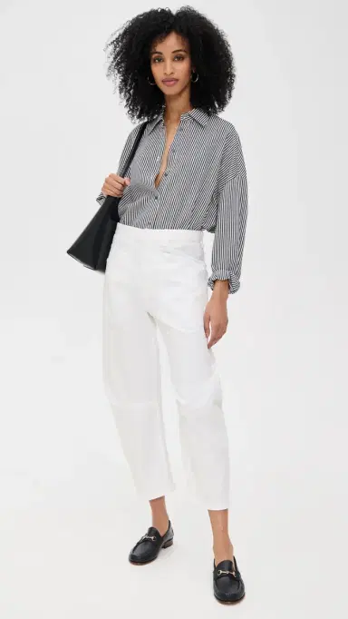 Nili Lotan Shon Twill Pants | Thumbnail 5 Nili Lotan Shon Twill Pants | Thumbnail 5