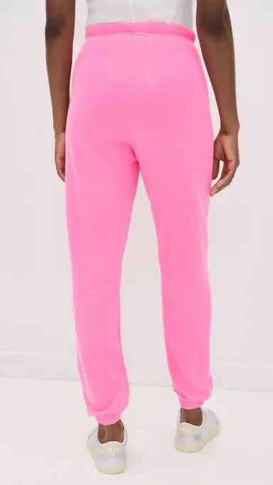 Aviator Nation Logo Sweatpants Neon Pink | Thumbnail 3 Aviator Nation Logo Sweatpants Neon Pink | Thumbnail 3