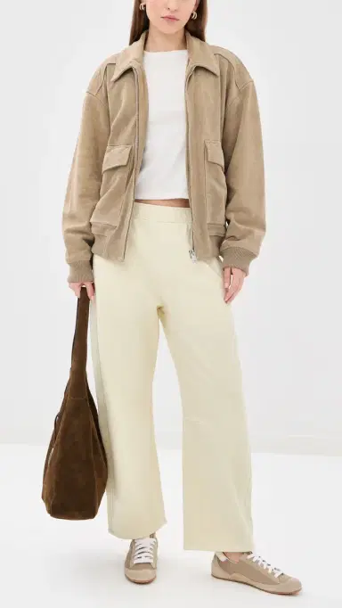 Citizens of Humanity Miro Sweatpants Cream M | Thumbnail 5