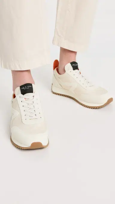 rag & bone Retro Runner Bomber Sneakers Vanilla | Thumbnail 3