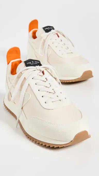 rag & bone Retro Runner Bomber Sneakers Vanilla | Thumbnail 6