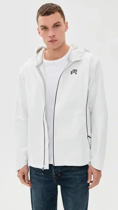 Malbon Cloud Burst Jacket White M | Thumbnail 2 Malbon Cloud Burst Jacket White M | Thumbnail 2