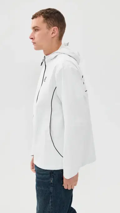 Malbon Cloud Burst Jacket White M | Thumbnail 4 Malbon Cloud Burst Jacket White M | Thumbnail 4