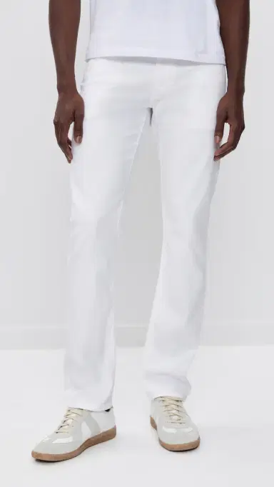 Ag Everett Slim Straight Jeans 32 White 32 | Thumbnail 2 Ag Everett Slim Straight Jeans 32 White 32 | Thumbnail 2