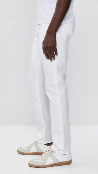 Ag Everett Slim Straight Jeans 32 White 32 | Thumbnail 4 Ag Everett Slim Straight Jeans 32 White 32 | Thumbnail 4
