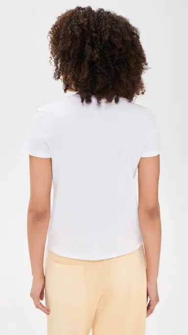 Sunny Somewhere Peaches and Cream Tee White | Thumbnail 3