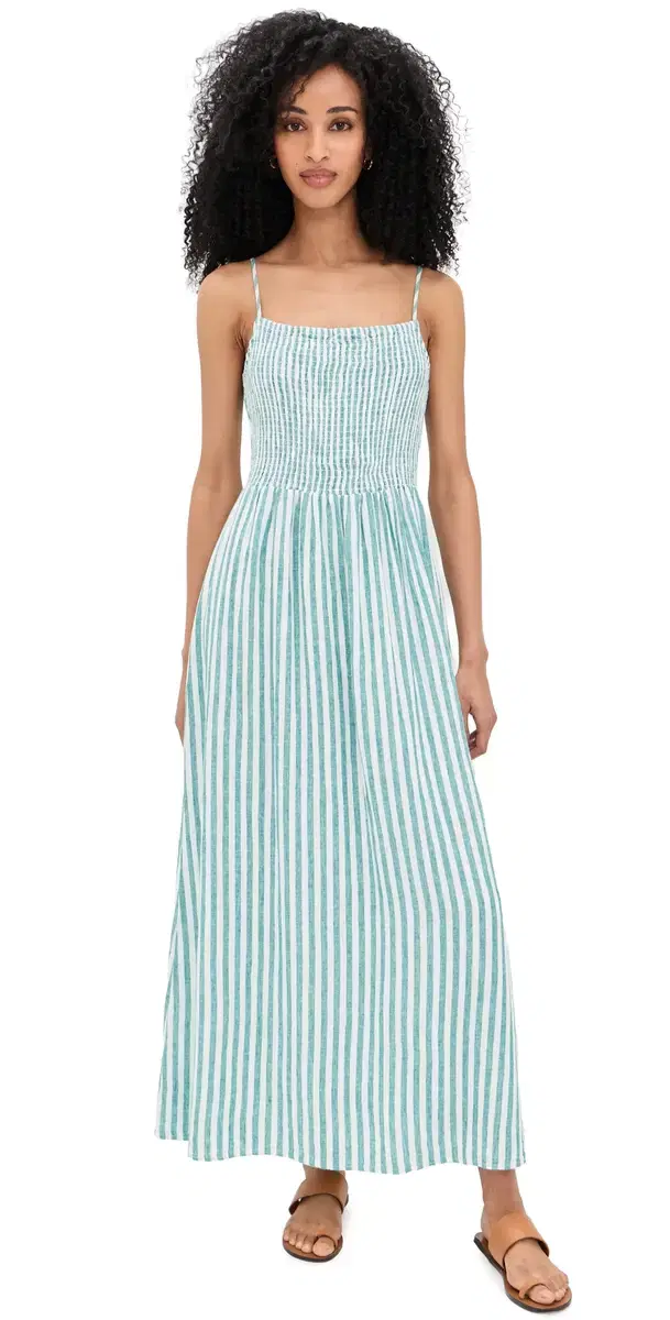 Bayside Striped Dress a Palma
