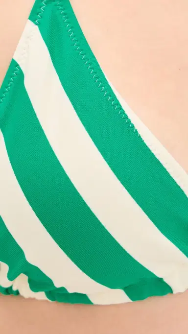 Lemlem Malia Triangle Bikini Top Chireti Green S | Thumbnail 6