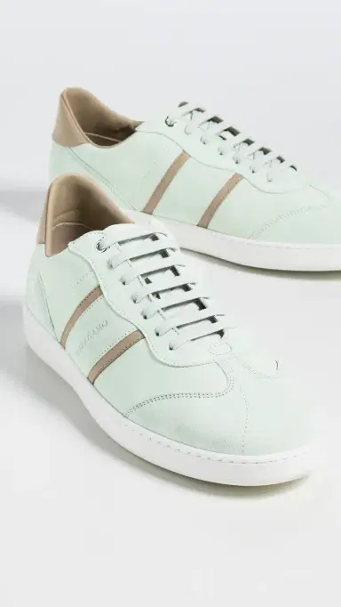 Ferragamo Achille 1 Sneakers Stone Blue 9 | Thumbnail 4