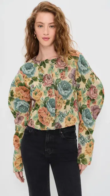 Line & Dot Cambria Jacket Cream Multi | Thumbnail 2 Line & Dot Cambria Jacket Cream Multi | Thumbnail 2