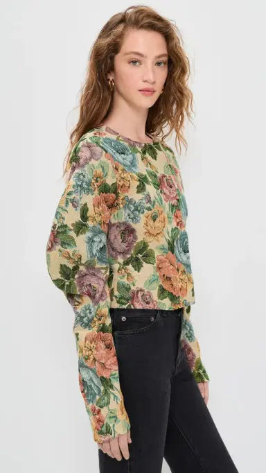 Line & Dot Cambria Jacket Cream Multi | Thumbnail 4 Line & Dot Cambria Jacket Cream Multi | Thumbnail 4