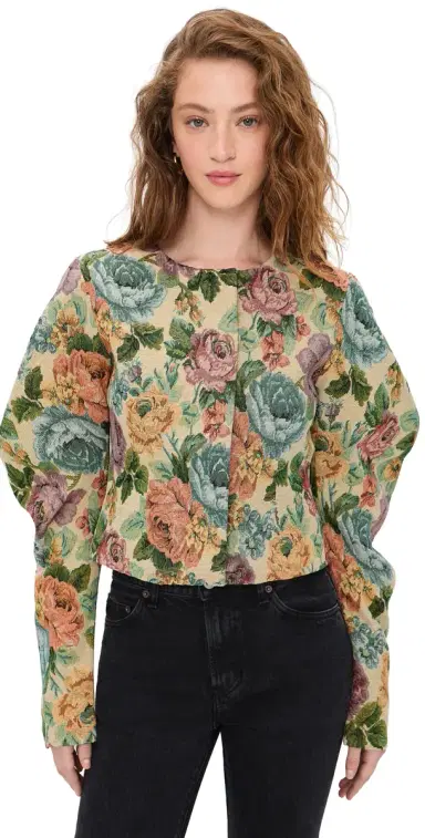 Line & Dot Cambria Jacket Cream Multi | Thumbnail 1 Line & Dot Cambria Jacket Cream Multi | Thumbnail 1