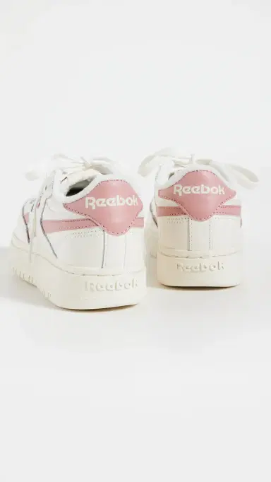 REEBOK Club C Double Sneakers Chalk/Smokey Rose/Chalk 6 | Thumbnail 4