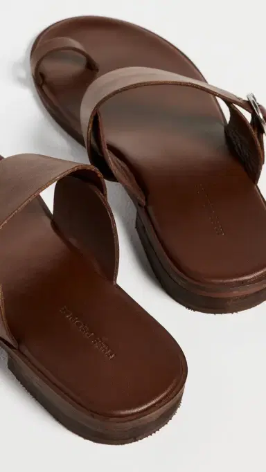 Free People Barcelona Slip On Sandals Luggage 8 | Thumbnail 4
