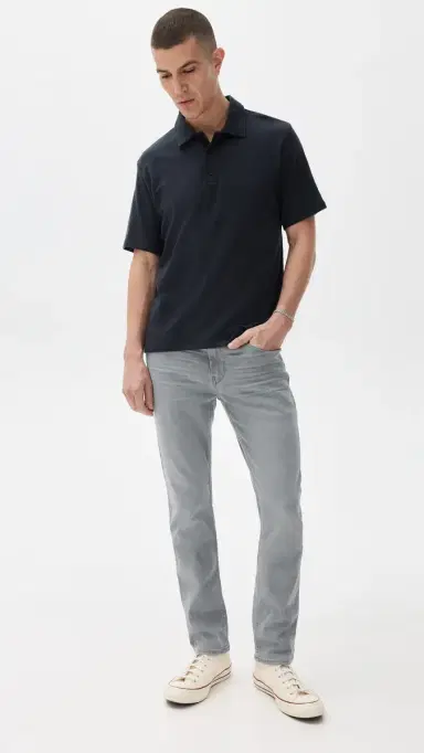 PAIGE Federal Transcend Slim Straight Jeans Patterson 38 | Thumbnail 5