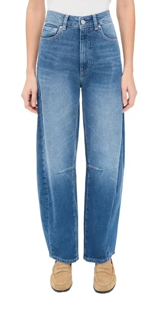 Miro Barrel High Rise Jeans Opal Harbor