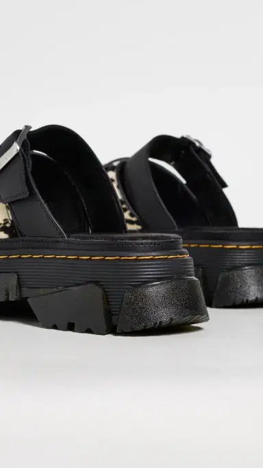 Dr. Martens Mattison Slides Cream/Black 5 | Thumbnail 4 Dr. Martens Mattison Slides Cream/Black 5 | Thumbnail 4