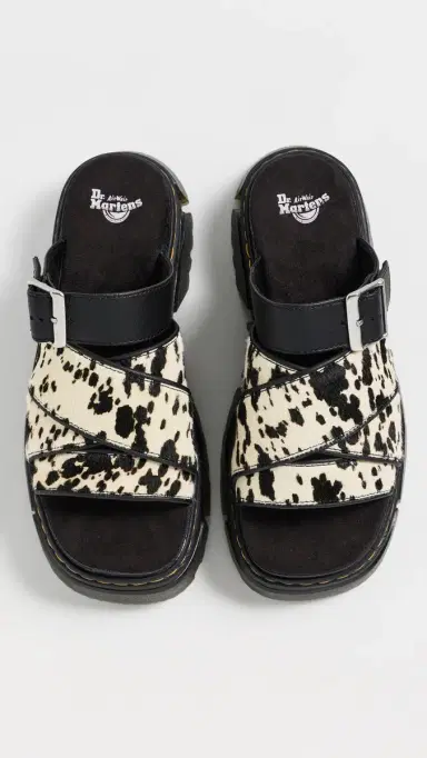 Dr. Martens Mattison Slides Cream/Black 5 | Thumbnail 5 Dr. Martens Mattison Slides Cream/Black 5 | Thumbnail 5