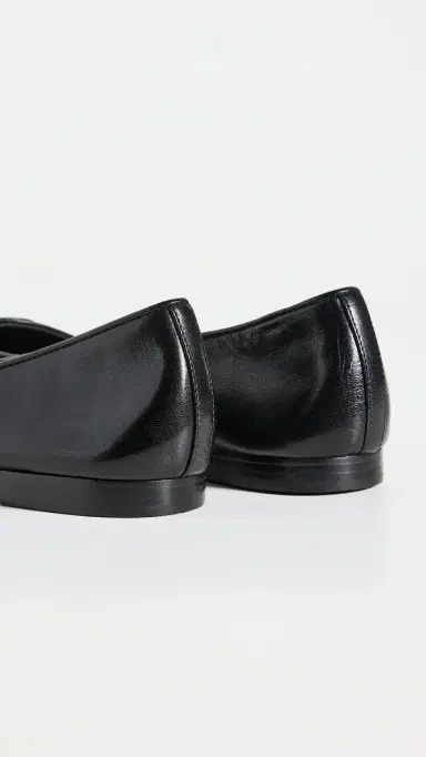 Tory Burch Cap Toe Ballet Flats Perfect Black 6 | Thumbnail 4