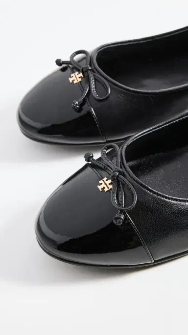 Tory Burch Cap Toe Ballet Flats Perfect Black 6 | Thumbnail 6