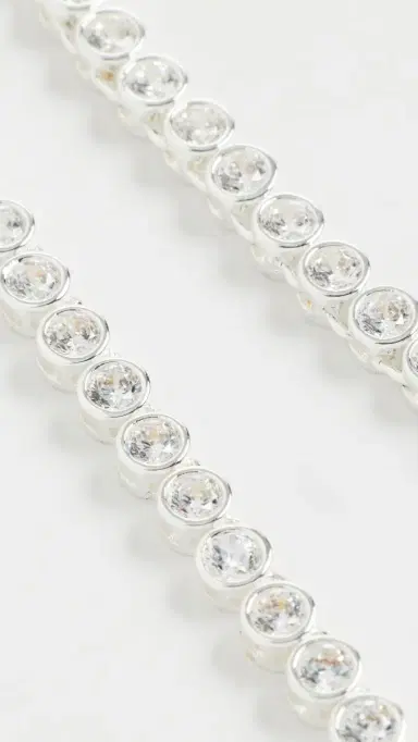 Madewell The Tennis Collection Bezel Set Crystal Necklace | Thumbnail 5