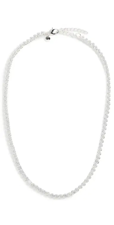 Madewell The Tennis Collection Bezel Set Crystal Necklace | Thumbnail 1