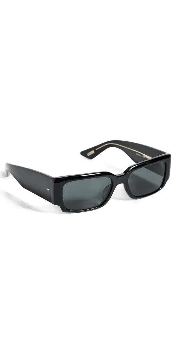 Oliver Peoples Eyewear 1995C 90's Acetate Sunglasses Black One Size