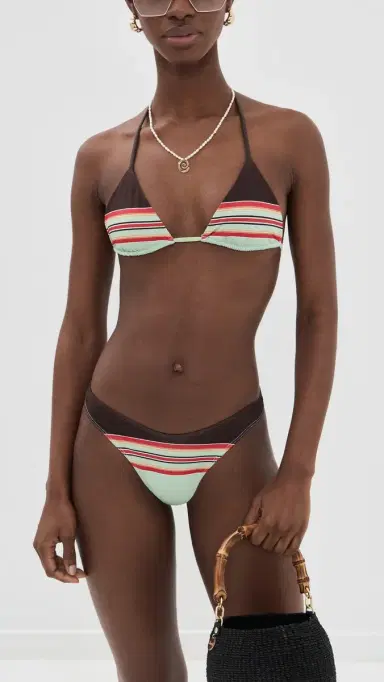 Frankies Bikinis Dove Bikini Bottoms Desert Dusk | Thumbnail 4