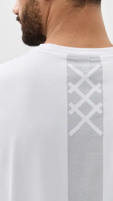 Rhone Backspin Tee White L | Thumbnail 6 Rhone Backspin Tee White L | Thumbnail 6