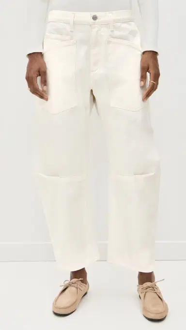 Nili Lotan Shon Jeans Cream 26 | Thumbnail 2