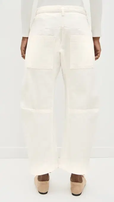 Nili Lotan Shon Jeans Cream 26 | Thumbnail 3