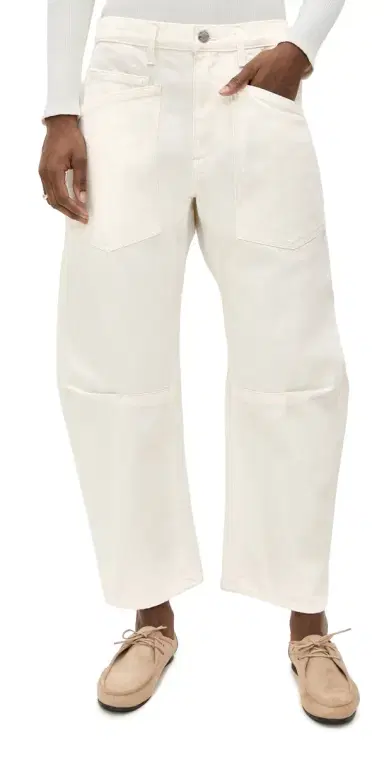 Nili Lotan Shon Jeans Cream 26 | Thumbnail 1
