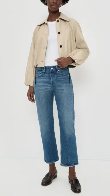 Good American Vintage Straight Ankle Jeans Indigo1222 | Thumbnail 5