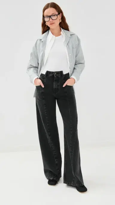 Maison Margiela Cutout Jeans Medium Black Stone | Thumbnail 5