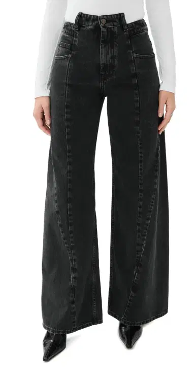 Maison Margiela Cutout Jeans Medium Black Stone | Thumbnail 1