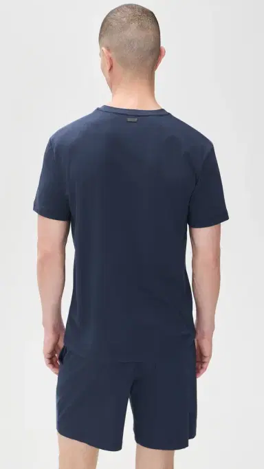 Lunya Slumberknit Henley Tee Deep Blue | Thumbnail 3 Lunya Slumberknit Henley Tee Deep Blue | Thumbnail 3
