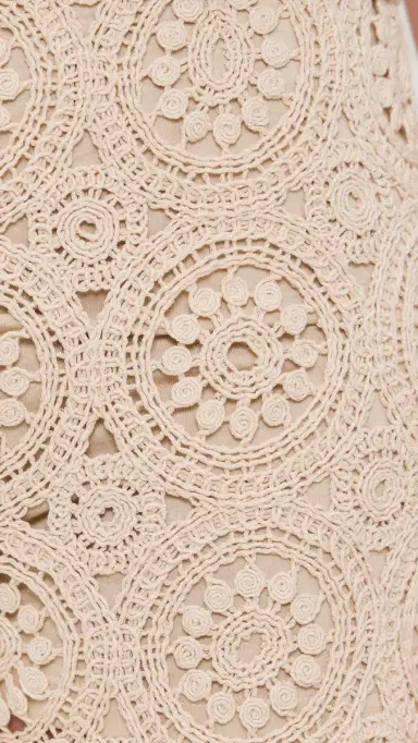 Frame The Crochet Pants Cream L | Thumbnail 6