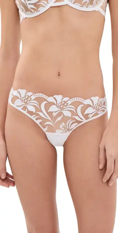 Bluebella Leonora Briefs White/Sheer | Thumbnail 1