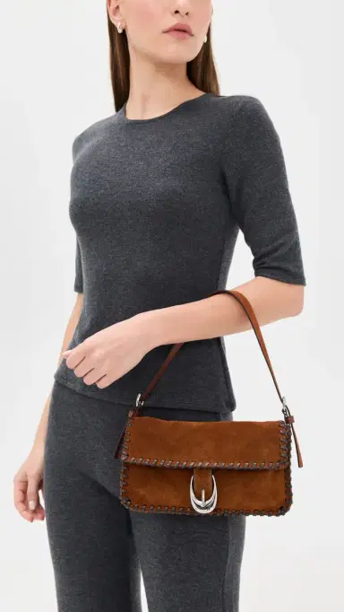 STAUD Harlow Bag Tabac/Espresso One Size | Thumbnail 3 STAUD Harlow Bag Tabac/Espresso One Size | Thumbnail 3