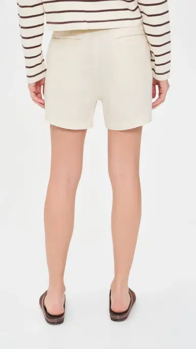 DL1961 Taylor Relaxed High Rise Linen Shorts Flax (Linen) 31 | Thumbnail 3