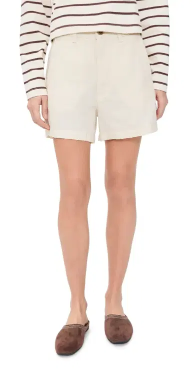 DL1961 Taylor Relaxed High Rise Linen Shorts Flax (Linen) 31 | Thumbnail 1