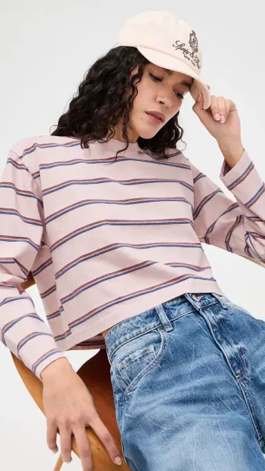 State & Lake Cricket Tee Pink M | Thumbnail 2