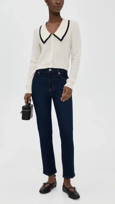 FRAME Le Sleek Straight Jeans Fairway | Thumbnail 5 FRAME Le Sleek Straight Jeans Fairway | Thumbnail 5