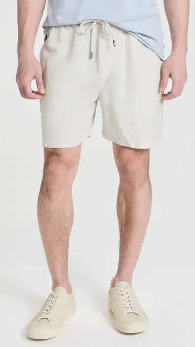 Onia Air inen Pull-On Shorts 6 Stone | Thumbnail 2