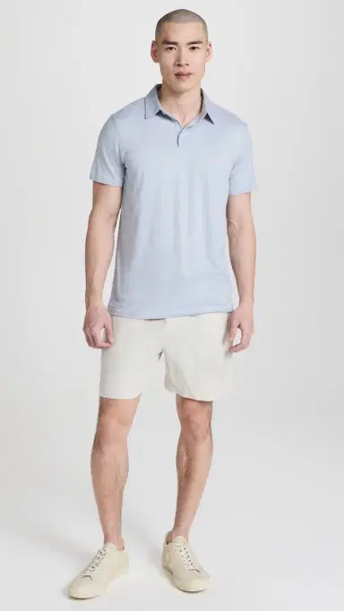 Onia Air inen Pull-On Shorts 6 Stone | Thumbnail 5