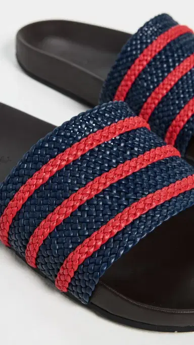 Adidas x Wales Bonner Adilette Sandals Indigo/Better Scarlet/Dark Brn M 5/ W 6 | Thumbnail 6