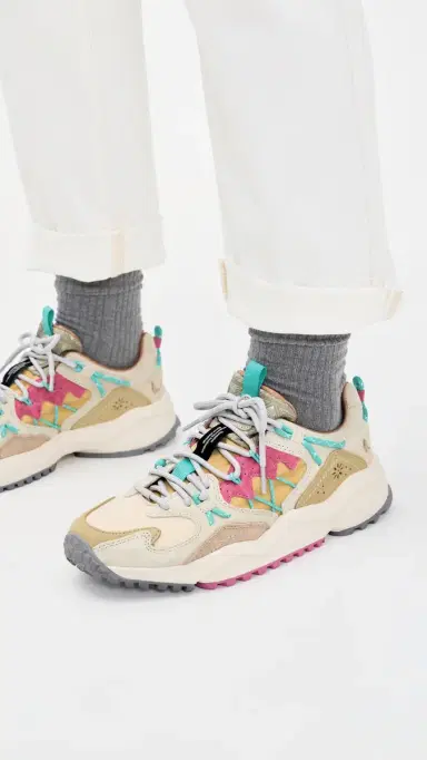 Flower Mountain Yamabushi Sneakers Vanilla Pink | Thumbnail 3 Flower Mountain Yamabushi Sneakers Vanilla Pink | Thumbnail 3