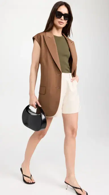 Sold Out NYC The Not So Basic Tank in Olive Olive M | Thumbnail 5