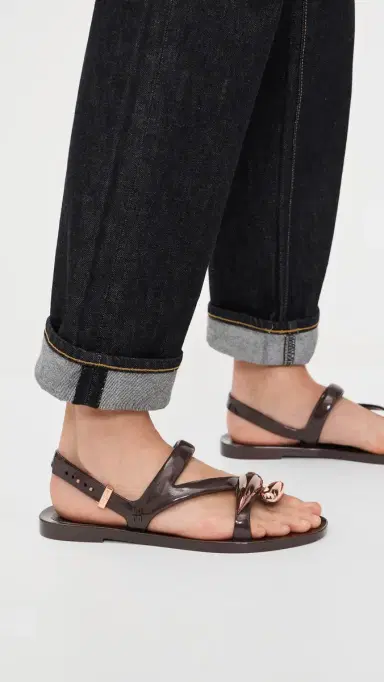 Melissa Iris Sandals Brown/Metallic | Thumbnail 5