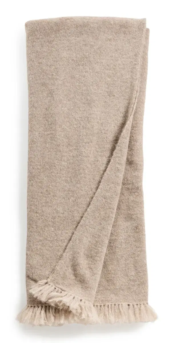 Jenni Kayne Hudson Throw Oatmeal One Size